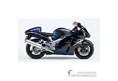 Decals for Suzuki GSX1300R Hayabusa 2004 - Black • Suzuki OEM Decals