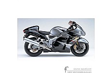 Naklejki do Suzuki GSX1300R Hayabusa 2005 - Szary • Suzuki Naklejki OEM