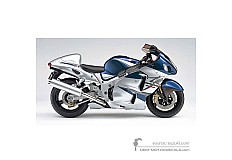 Aufkleber für Suzuki GSX1300R Hayabusa 2005 - Blau • Suzuki OEM-Aufkleber