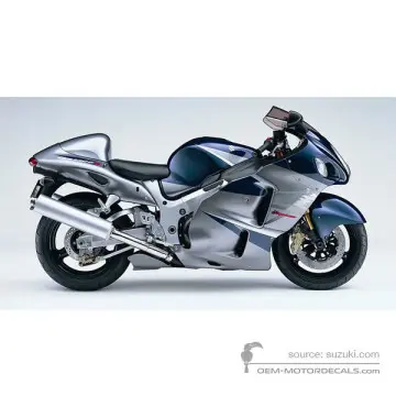 Suzuki GSX1300R Hayabusa 2006 - Niebieski - Candy Indy Blue / Oort Gray Metallic