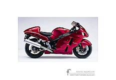 Decals for Suzuki GSX1300R Hayabusa 2007 - Red • Suzuki OEM Decals
