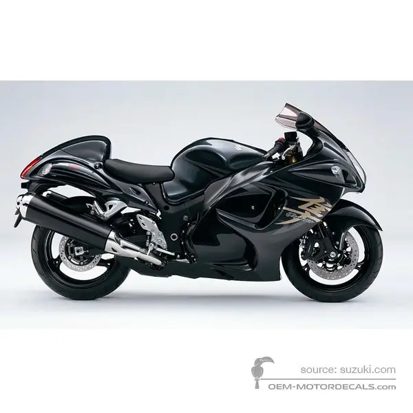 Suzuki GSX1300R HAYABUSA 2008 - Black - Phantom Gray Metallic / Pearl Nebular Black