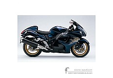 Naklejki do Suzuki GSX1300R HAYABUSA 2008 - Niebieski • Suzuki Naklejki OEM