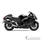 Suzuki GSX1300R HAYABUSA 2011 - Nero