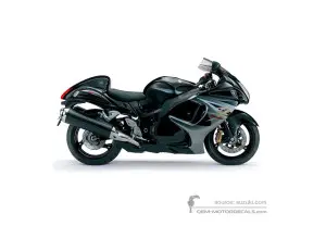Decals for Suzuki GSX1300R HAYABUSA 2013 - Black • Suzuki OEM Decals