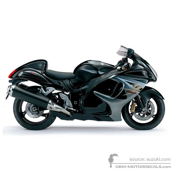 Decals for Suzuki GSX1300R HAYABUSA 2013 - Black • Suzuki OEM Decals