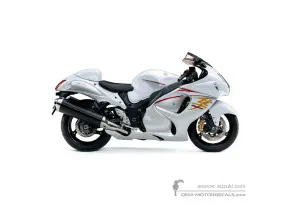 Decals for Suzuki GSX1300R HAYABUSA 2015 - White • Suzuki OEM Decals