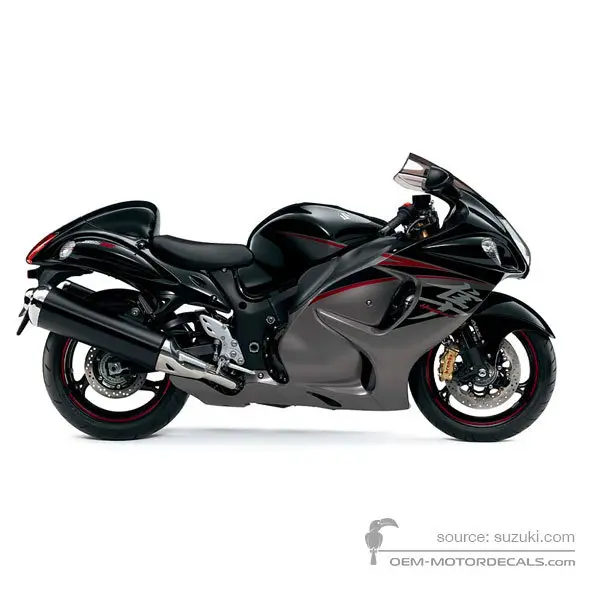 Suzuki GSX1300R HAYABUSA 2016 - Gray - Thunder Gray Metallic / Glass Sparkle Black