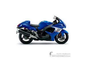 Decals for Suzuki GSX1300R HAYABUSA 2017 - Blue • Suzuki OEM Decals