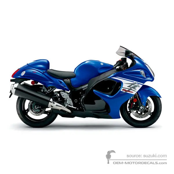 Suzuki GSX1300R HAYABUSA 2017 - Blue - Pearl Vigor Blue / Glass Sparkle Black