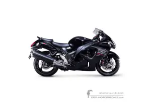 Decals for Suzuki GSX1300R HAYABUSA 2017 - Black • Suzuki OEM Decals