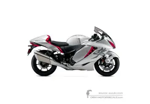 Decals for Suzuki GSX1300R HAYABUSA 2022 - Silver • Suzuki OEM Decals