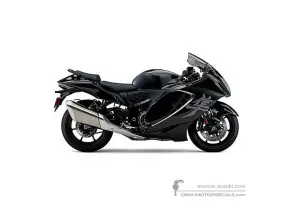 Decals for Suzuki GSX1300R HAYABUSA 2024 - Black • Suzuki OEM Decals