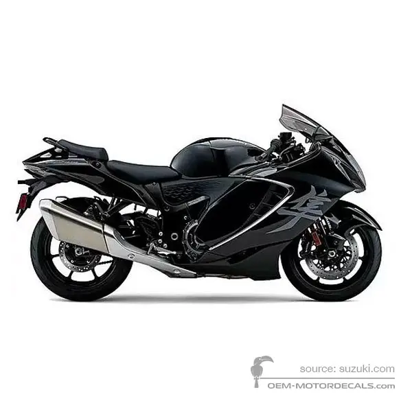 Suzuki GSX1300R HAYABUSA 2024 - Black - Glass Sparkle Black