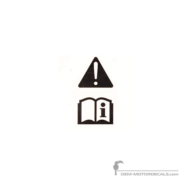 Stickers voor Suzuki GSX1300R HAYABUSA - Voorzichtigheid labels • Suzuki OEM Stickers