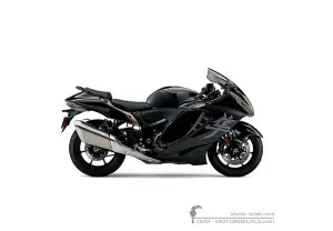 Decals for Suzuki GSX1300R HAYABUSA 2025 • Suzuki OEM Decals