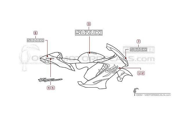 Suzuki GSX1300R HAYABUSA 2025