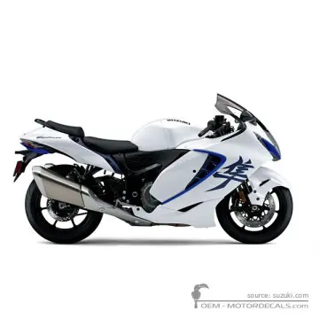 Suzuki GSX1300R HAYABUSA 2026 - Pearl Vigor Blue / Pearl Brilliant White