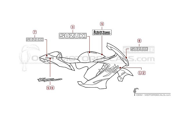 Suzuki GSX1300R HAYABUSA 2026