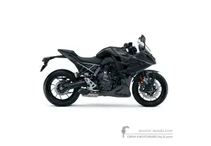 Aufkleber für Suzuki GSX8R 2024 - Schwarz • Suzuki OEM-Aufkleber