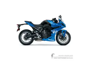 Aufkleber für Suzuki GSX8R 2024 - Blau • Suzuki OEM-Aufkleber