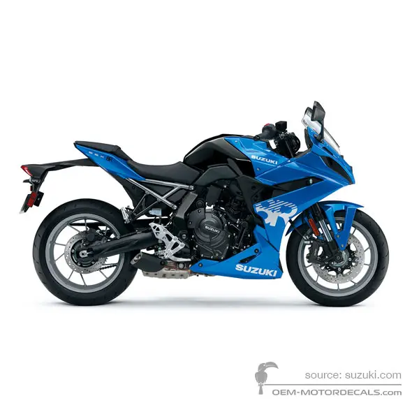 Suzuki GSX8R 2024 - Blue - Metallic Triton Blue