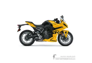 Aufkleber für Suzuki GSX8R 2025 - Gelb • Suzuki OEM-Aufkleber