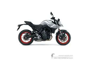 Stickers voor Suzuki GSX8S 2025 - Zilver • Suzuki OEM Stickers