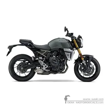 Suzuki GSX8T 2026 - Metallic Mat Steel Green