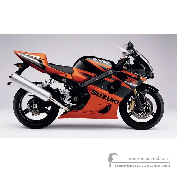 Suzuki GSXR1000 2003 - Orange - Candy Burning Copper / Space Black