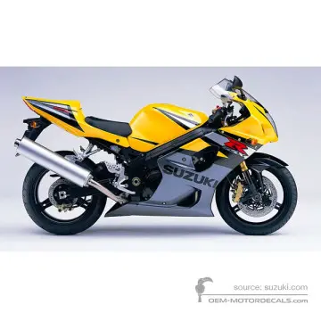 Suzuki GSXR1000 2004 - Giallo - Pearl Flash Yellow / Studio Grey