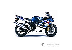 Aufkleber für Suzuki GSXR1000 2004 - Blau • Suzuki OEM-Aufkleber