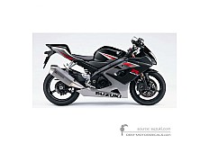 Pegatinas para Suzuki GSXR1000 2005 - Negro • Suzuki Pegatinas OEM