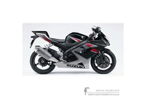 Decals for Suzuki GSXR1000 2005 - Black • Suzuki OEM Decals