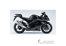 Adesivi per Suzuki GSXR1000 2005 - Nero • Suzuki Adesivi OEM