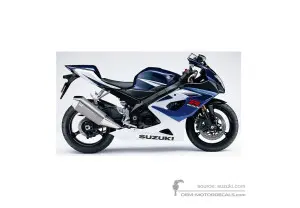Decals for Suzuki GSXR1000 2006 - Blue • Suzuki OEM Decals
