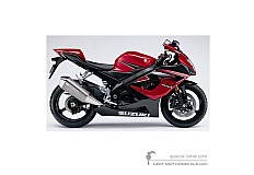 Aufkleber für Suzuki GSXR1000 2006 - Rot • Suzuki OEM-Aufkleber