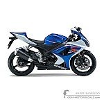 Suzuki GSXR1000 2007 - Blauw