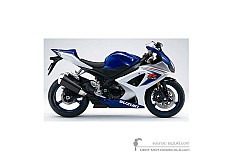 Pegatinas para Suzuki GSXR1000 2008 - Azul • Suzuki Pegatinas OEM