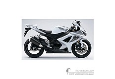 Adesivi per Suzuki GSXR1000 2008 - Bianco • Suzuki Adesivi OEM