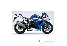 Stickers voor Suzuki GSXR1000 2009 - Blauw Wit • Suzuki OEM Stickers