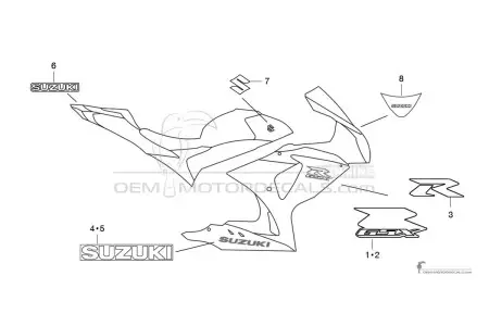 Suzuki GSXR1000 2009 - White