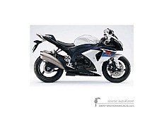 Decals for Suzuki GSXR1000 2010 - White • Suzuki OEM Decals