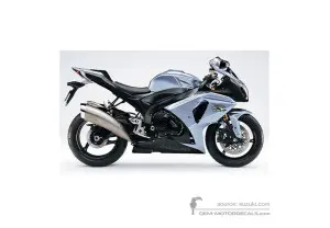 Decals for Suzuki GSXR1000 2010 - Blue • Suzuki OEM Decals
