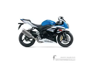 Decals for Suzuki GSXR1000 2014 - Blue • Suzuki OEM Decals
