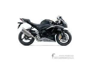 Decals for Suzuki GSXR1000 2014 - Black • Suzuki OEM Decals