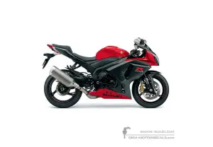 Decals for Suzuki GSXR1000 2015 - Red • Suzuki OEM Decals