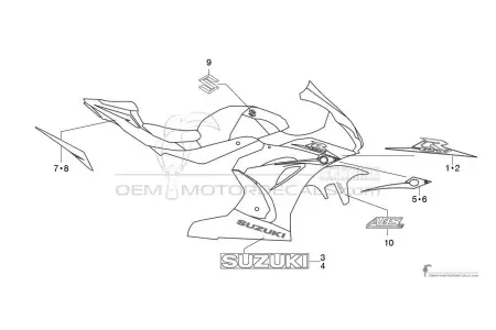 Suzuki GSXR1000 2017 - Black