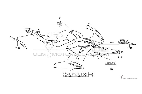 Suzuki GSXR1000 2017 - Black