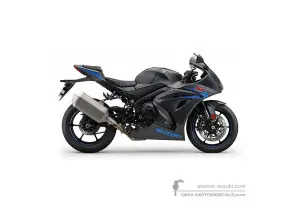 Aufkleber für Suzuki GSXR1000 2018 - Schwarz • Suzuki OEM-Aufkleber